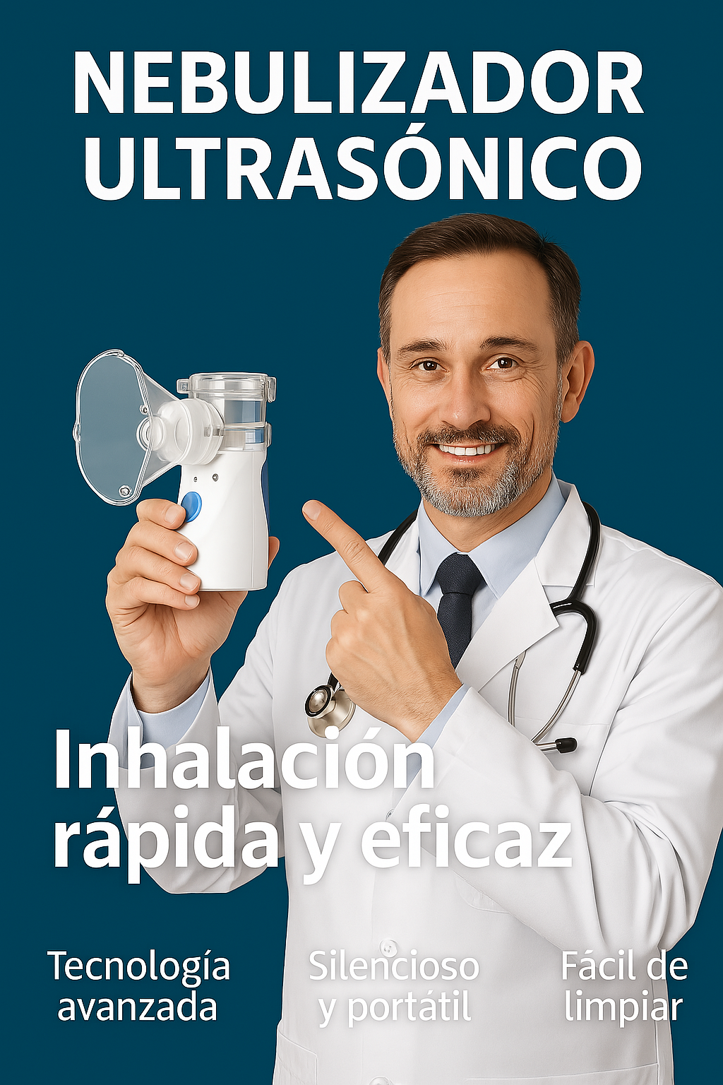 Nebulizador Portátil para Niños y Adultos: Alivio Respiratorio al Instante